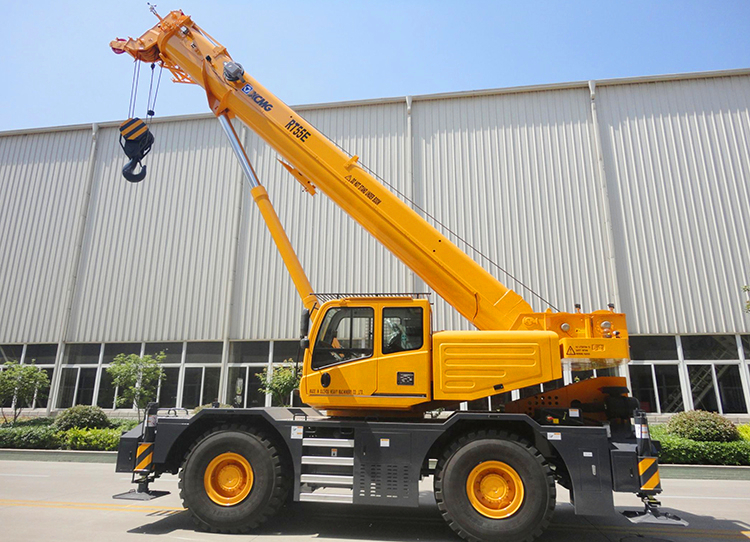 XCMG Official 55 Ton Mobile Crane RT55E China New Rough Terrain Crane for Sale